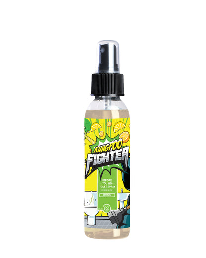 Kung Poo Fighter Toilet Spray (Citrus, 2oz)